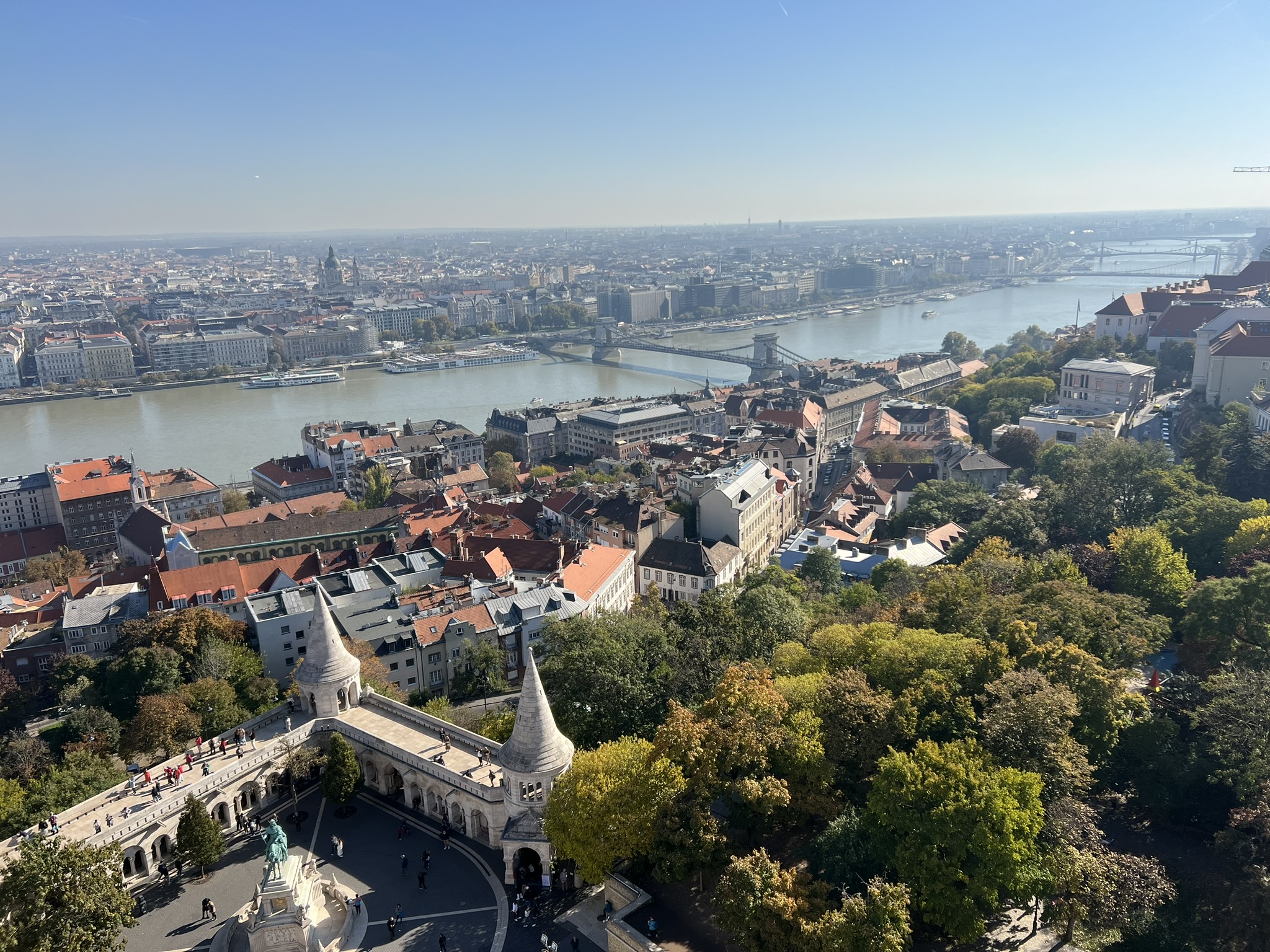 Budapest — set fra Raven skybar